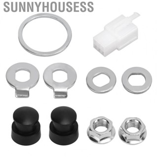 Sunnyhousess Bicycle  Nut M12  Bicycle Hub  Nuts Kit Universal Steel  for Electric Bikes