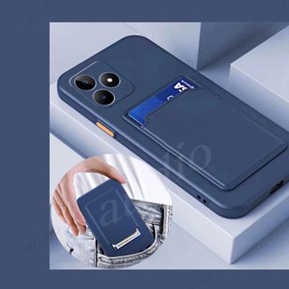 เคสซิลิโคนนิ่ม พร้อมกระเป๋าสตางค์ กันกระแทก สําหรับ realme C53 nfc C55 Narzo N53 C33 C30s C30 C35 Realmy realme C 53 55 33 30s 30 35 nfc NarzoN53 N 53 Coque Capas