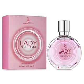 ราคาต่อขวด น้ำหอมผู้หญิง DORALL COLLECTION LADY IN - CHARGE ปริมาณ 100 มล. น้ำหอมฟรุตตี้ฟลอรัล หอมกรุ่น อบอุ่นด้วยกลิ...