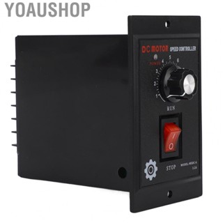 Yoaushop Speed Controller Electric  Governor Regulator 220VAC Input 220VDC Output Knob Operation