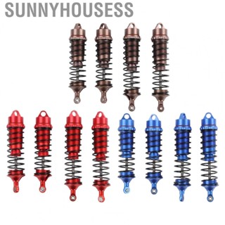 Sunnyhousess RC Front Rear Shock Absorber  4pcs Easy To Install Shock Absorber High Strength  for 1/8 RC Car