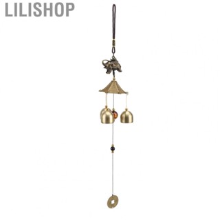 Lilishop Elephant Wind Chimes  Metal Copper Copper Wind Chimes  for Doorbell