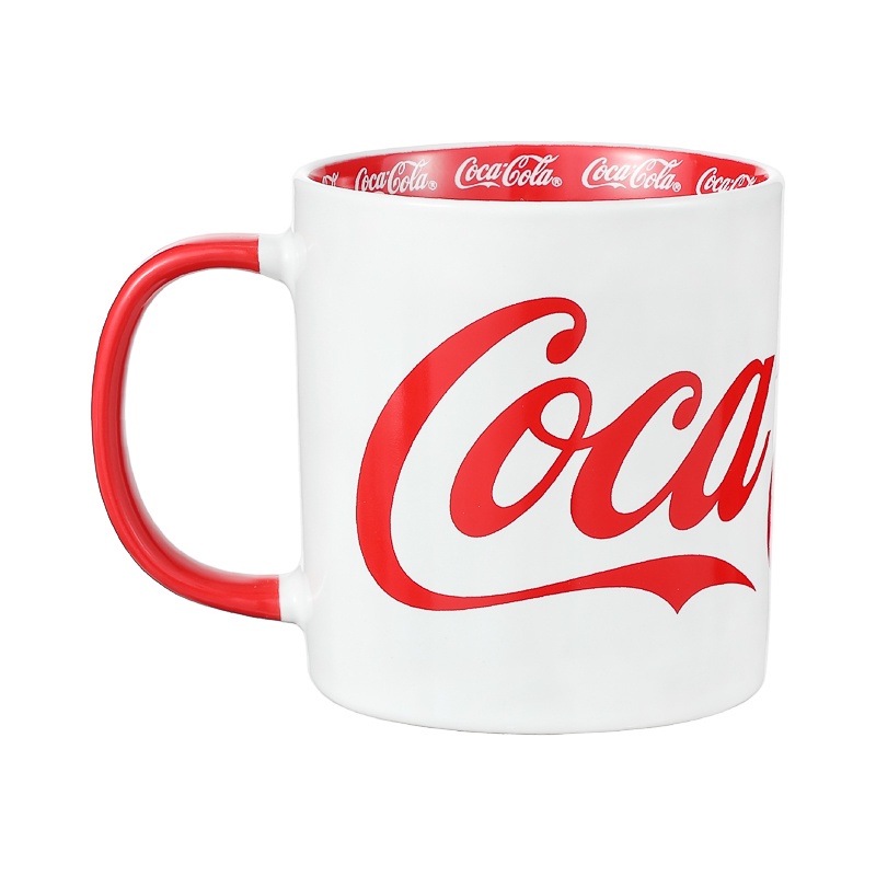 แก้วน้ำ MINISO x Coca-Cola แก้วมัคเซรามิค แก้วเซรามิค 440ml Coca Cola Mug