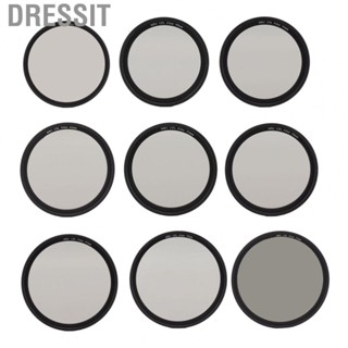 Dressit Circular Polarizing Filter Lens  Thin Frame Circular Polarizer Non Slip Pattern  for Photography