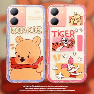 พร้อมส่ง เคสป้องกันโทรศัพท์มือถือ TPU แบบนิ่ม ลายการ์ตูนหมีพูห์ กันกระแทก สําหรับ VIVO Y36 5G 4G Y36