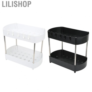 Lilishop Under Sink Storage Organizer  ABS Easy To Clean Under Sink Storage Classification  for Kitchen