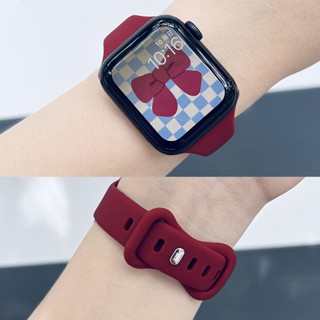 สายนาฬิกาข้อมือซิลิโคน สําหรับ Apple watch 7s 65 Iwatch 8 7s 6520230625