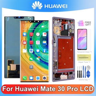 Mate 30 Pro 6.53 นิ้ว; อะไหล่หน้าจอสัมผัส LCD สําหรับ Huawei Mate 30 Pro Mate30Pro LIO-L09 L29 AL00