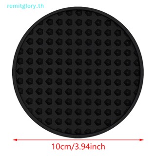 Remitglory ที่รองแก้วซิลิโคน กันลื่น สําหรับโต๊ะอาหาร แก้วน้ํา ไม้