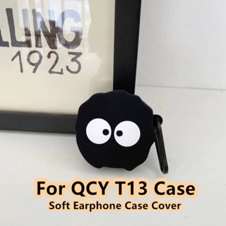 【ของแท้】เคสหูฟัง แบบนิ่ม ลายการ์ตูน สําหรับ QCY T13 QCY T13