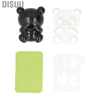 Disuu Panda Rice Ball Mold  Grade Silicone Cute DIY Cookies Onigiri Mold Kitch New