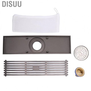 Disuu Shower Floor Drain  Removable Strainer Cover Bathroom Floor Drain Gray  for Balcony