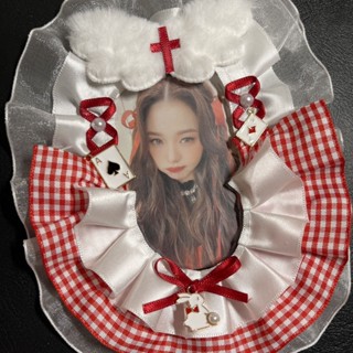 🎀 เฟรมการ์ด-เฟรมการ์ดลูกไม้ 🎀 ที่ใส่บัตรโพลารอยด์ รูปหูแมว แฮนด์เมด Handmade