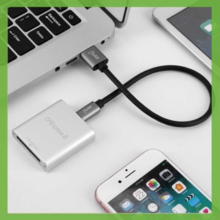 อะแดปเตอร์การ์ดหน่วยความจํา CF แบบพกพา USB 3.1 Gen 2 10Gbps สําหรับ MacBook iPad Chromebook