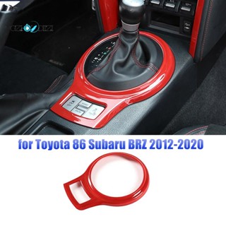 สติกเกอร์ติดกรอบเกียร์รถยนต์ 1 ชิ้น สําหรับ Toyota 86 Subaru BRZ 2012-2020