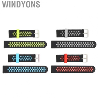 Windyons 20mm Silicone Wristband  Silicone Bands Breathable Flexible Perfect Fit  for Amazfit GTR 3