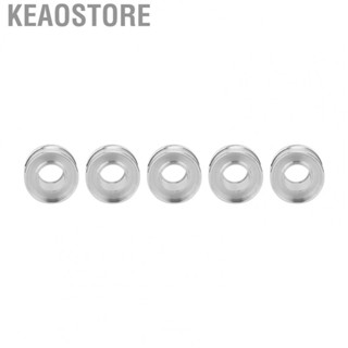 Keaostore 5pcs DIY Lipstick Mould Aluminum To Fix For Carved