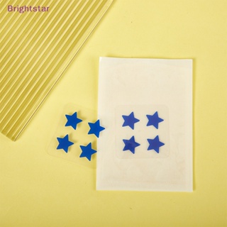 Brightstar แผ่นสติกเกอร์แปะสิว กันน้ํา มองไม่เห็น 4 ชิ้น