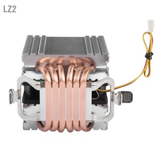 LZ2 พัดลม CPU ของคอมพิวเตอร์คูลเลอร์ระบายความร้อน 6 Heatpipe สำหรับ Intel LGA 1156/1155/1150/775