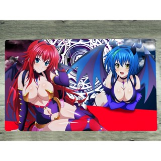 Yugioh แผ่นรองเมาส์เล่นเกม DXD Rias Gremory Xenovia TCG CCG สําหรับโรงเรียนมัธยม