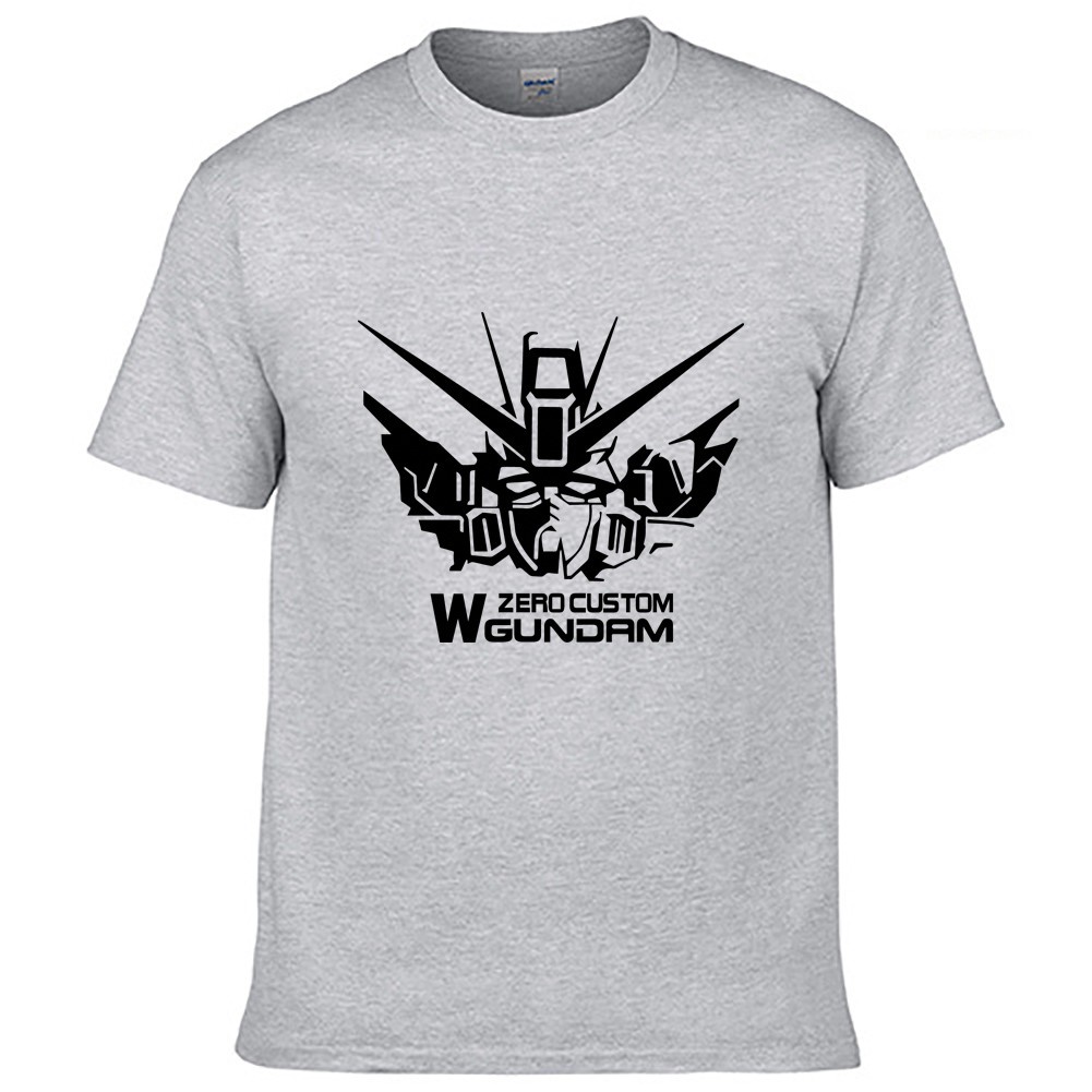 แฟชั่นใหม่ล่าสุด กันดั้ม เสื้อยืด Gundam WINGZERO T-shirt Cosplay Fashion