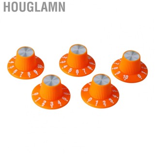 Houglamn Electric Guitar Knob Control Thread Edge for Performance