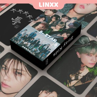 Linxx โปสการ์ดอัลบั้มรูป Kpop Stray Kids 5-STAR สําหรับเด็ก 55 ชิ้น