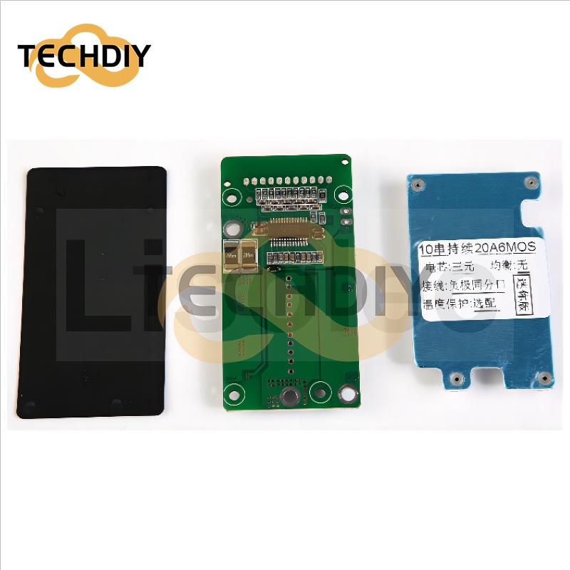 บอร์ดแบตเตอรี่ลิเธียม 10S 36V 20A 18650 21700 Lipo Li-ion รูปที่ 3