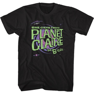 เสื้อยืด พิมพ์ลาย She Came From Planet Claire B-52s