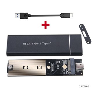 Iwo เคส M 2 เป็น USB3 1 Type-C gen2 SSD รองรับคีย์ M B+M
