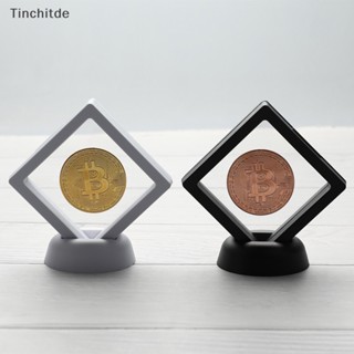 [Tinchitde] Bitcoin Bit เหรียญที่ระลึก โลหะ พร้อมขาตั้งโชว์ [Preferred]