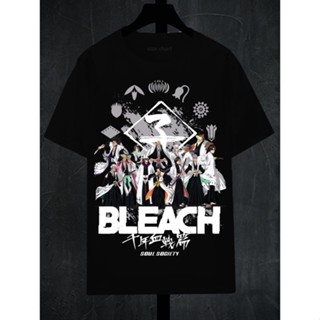 S-5XL Bleach 13 หน่วย เสื้อยืดแขนสั้น