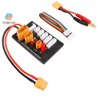 Pcbfun Xt 30 Xt 60 Xt 90 Jst บอร์ดเชื่อมต่อแบตเตอรี่ 2-6s Balance โมดูลชาร์จ