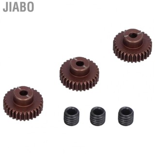 Jiabo 3Pcs 48DP 30T Steel Pinion Gear for 1/10 RC Car 3.175mm Shaft Brushless/Brushed