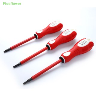 (Plusflower) 2-in-1 ปากกาทดสอบแรงดันไฟฟ้า 1000V แบบสองหัว