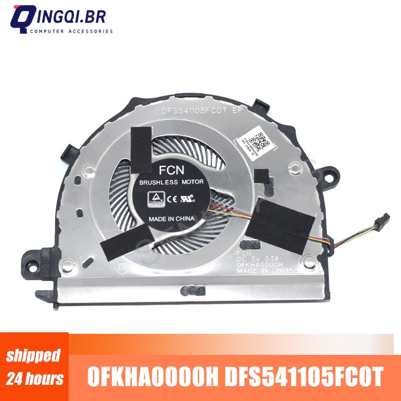 พัดลม CPU DC5V 0.5A 4-Pin BAZA0905R5H 0FKHA0000H DFS541105FC0T สําหรับ HUAWEI H96 PRO RK3399 MAX hon