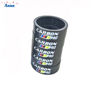 【Anna】Headset Spacer Front Fork Handlebar Stem Ring 28.6mm Carbon Fiber 3K New