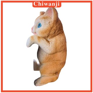 [Chiwanji] ฟิกเกอร์เรซิ่น รูปปั้นสัตว์ กระถางดอกไม้ สําหรับแขวนตกแต่งสวน