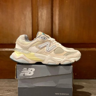 New BALANCE 9060 รองเท้าผ้าใบ สีเบจ สําหรับผู้หญิง