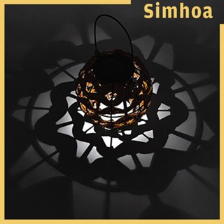 [SIMHOA] โคมไฟพลังงานแสงอาทิตย์ กันน้ํา สําหรับทางเดิน สวน สนามหญ้า