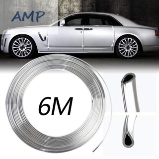 ⚡READYSTOCK⚡Trim Strip Car Door Edge Moulding Protector Chrome Cover Grills Durable