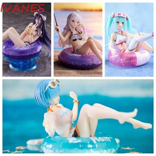 Ivanes Elaina ฟิกเกอร์ตุ๊กตาฟิกเกอร์ รูปการ์ตูนอนิเมะ Hatsune Miku ลอยน้ํา สําหรับเก็บสะสม