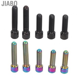 Jiabo Derailleur Screws  Front Rear Screw Rustproof Durable Light Weight for Mountain Bike