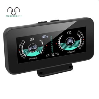 M50 เครื่องวัดความเอียง GPS ดิจิทัล หน้าจอเอียง มุมเอียง สําหรับรถยนต์