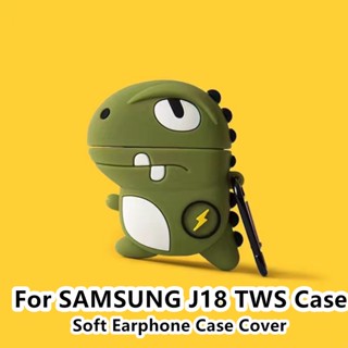 【Trend Front】เคสหูฟัง แบบนิ่ม ลายการ์ตูน สําหรับ SAMSUNG J18 TWS J18 TWS