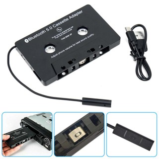 Car Audio Bluetooth Wireless Cassette Receiver Tape Player Audio Cassette Adapter Bluetooth Music Receiver for Cassette Decks