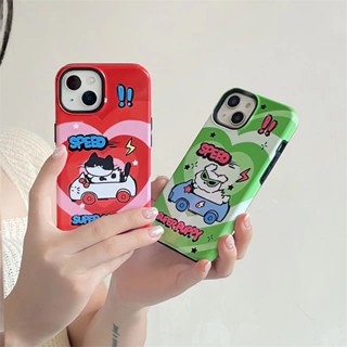 ใหม่ เคสโทรศัพท์มือถือ กันกระแทก ลายการ์ตูนแมว ลูกสุนัขน่ารัก สไตล์เกาหลี ไฮเอนด์ สําหรับ Apple Iphone 11 12 13 14Promax 13 12 11