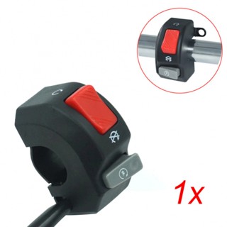 ⚡READYSTOCK⚡Handlebar 12V Motorbike ATV 7/8" Motorcycle Fog Headlight ON OFF Button