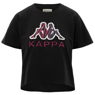 เสื้อยืดผู้หญิง KAPPA LOGO EDALYN Black