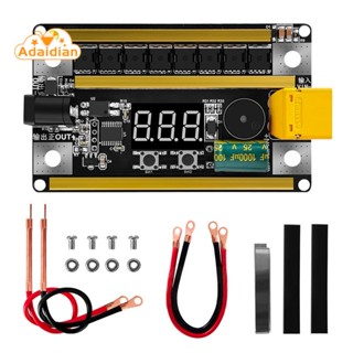 Gx591 ชุดบอร์ดควบคุมเครื่องเชื่อมจุด ขนาดเล็ก 8-24V 99 เกียร์ ปรับได้ สําหรับเชื่อม DIY 18650